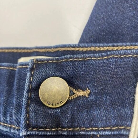 NEW DL1961 Womens Florence Skinny Mid Rise 30" Jeans Size 29 x 30 Warner Blue - Picture 10 of 10